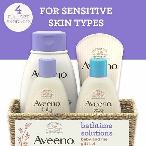 Aveeno Baby Bathtime Solutions Gift Set